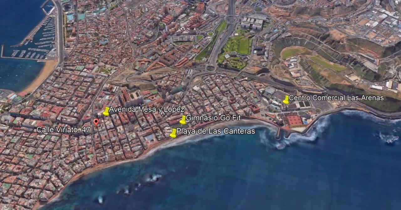 Apartmán Flatguest Viriato - Wifi - Ac - Terraza Compartida Las Palmas de Gran Canaria Exteriér fotografie